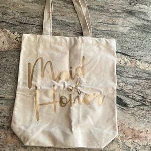 Maid of Honor canvas bag